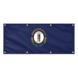 Drapeau kentucky polyester résistant aux intempéries œillets