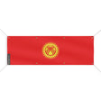 Drapeau kirghizistan polyester résistant usage extérieur