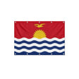 Drapeau des Kiribati format S en polyester avec dix œillets