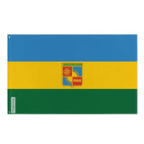 Drapeau Krasnokamensk en plusieurs tailles 100 % polyester Imprimer avec Double ourlet - Pixelforma