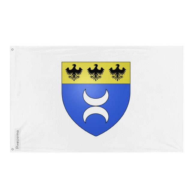 Drapeau L'Île-Perrot en plusieurs tailles 100 % polyester Imprimer avec Double ourlet - Pixelforma