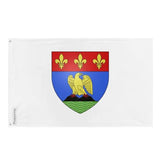 Drapeau la malbaie polyester résistant avec œillets à gauche
