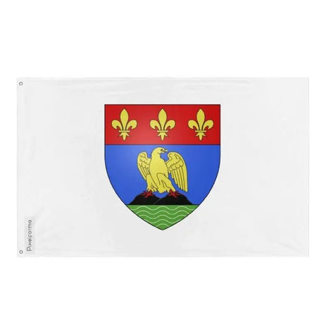 Drapeau la malbaie polyester résistant avec œillets à gauche