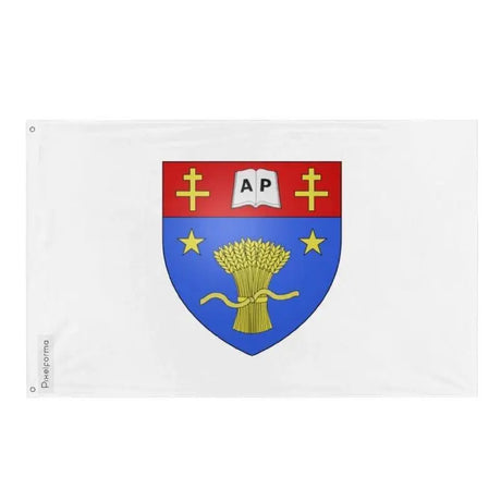 Drapeau la pocatière polyester résistant œillets à gauche