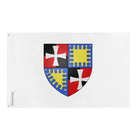 Drapeau la sarre polyester résistant œillets à gauche