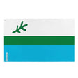 Drapeau labrador polyester résistant œillets à gauche