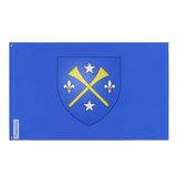Drapeau l’ancienne-lorette polyester résistant œillets