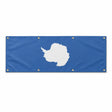 Drapeau antarctique polyester résistant avec œillets