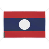 Drapeau laos 10 oeillets en plusieurs tailles (s) - pixelforma