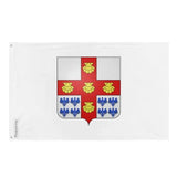 Drapeau laval polyester résistant œillets à gauche