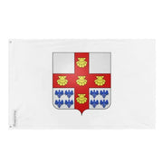 Drapeau laval polyester résistant œillets à gauche