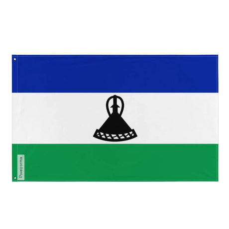 Drapeau lesotho plusieurs tailles en polyester - pixelforma