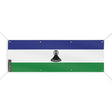 Drapeau lesotho polyester résistant avec 8 œillets
