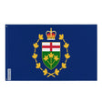 Drapeau lieutenant-gouverneur ontario polyester œillets gauche