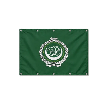 Drapeau de la Ligue arabe format S en polyester avec dix œillets