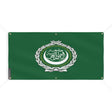 Drapeau ligue arabe polyester résistant aux intempéries