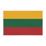 Drapeau lituanie 10 oeillets en plusieurs tailles (s) - pixelforma