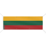 Drapeau lituanie en polyester résistant usage extérieur