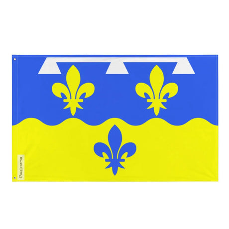 Drapeau loir-et-cher plusieurs tailles en polyester - pixelforma