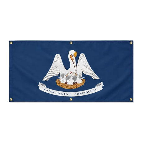 Drapeau louisiane polyester résistant aux intempéries