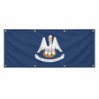 Drapeau louisiane polyester résistant aux intempéries œillets