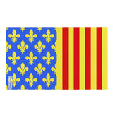 Drapeau lozère plusieurs tailles en polyester - pixelforma