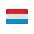 Drapeau du Luxembourg format S en polyester avec dix œillets