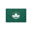 Drapeau de Macao format S en polyester avec dix œillets