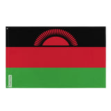 Drapeau malawi plusieurs tailles en polyester - pixelforma