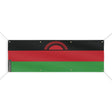 Drapeau malawi polyester résistant aux intempéries 8 œillets