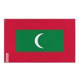 Drapeau maldives plusieurs tailles en polyester - pixelforma