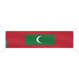 Drapeau maldives polyester résistant pour usage extérieur