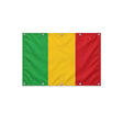 Drapeau du Mali format S en polyester avec dix œillets