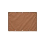Drapeau Marron format S en polyester avec dix œillets