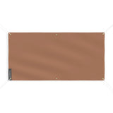 Drapeau marron france polyester résistant aux intempéries