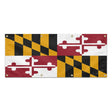 Drapeau maryland polyester résistant aux intempéries œillets
