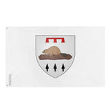 Drapeau matane polyester résistant avec œillets à gauche