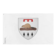 Drapeau matane polyester résistant avec œillets à gauche