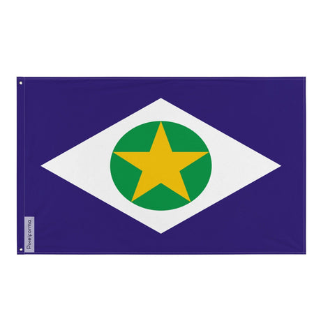 Drapeau Mato Grosso en plusieurs tailles 100 % polyester Imprimer avec Double ourlet - Pixelforma