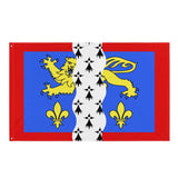 Drapeau mayenne plusieurs tailles en polyester - pixelforma