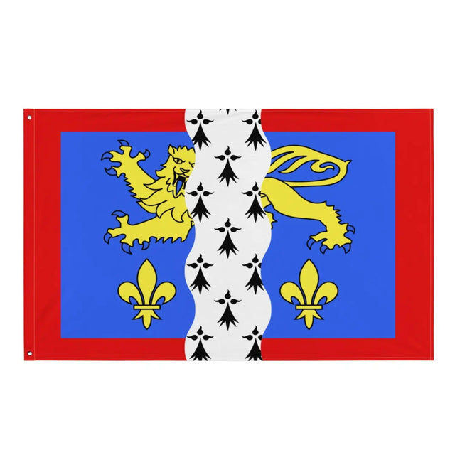 Drapeau mayenne plusieurs tailles en polyester - pixelforma