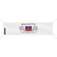 Drapeau mayotte polyester résistant avec œillets durables