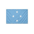 Drapeau Micronésie format S en polyester avec dix œillets
