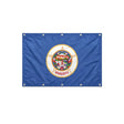 Drapeau du Minnesota format S en polyester avec dix œillets