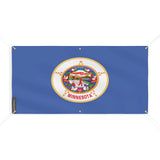 Drapeau minnesota polyester résistant aux intempéries