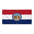 Drapeau missouri polyester résistant usage aux intempéries