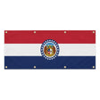 Drapeau missouri polyester résistant pour usage extérieur