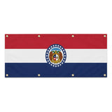 Drapeau missouri polyester résistant pour usage extérieur