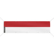 Drapeau monaco polyester résistant dix œillets extérieur