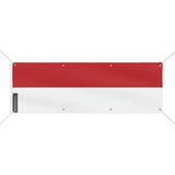 Drapeau monaco polyester résistant pour extérieur durable